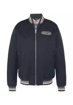 Куртка-бомбер COLEBROOK Schott, синий