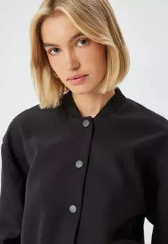 Куртка-бомбер CROP Koton, черный