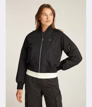 Куртка-Бомбер Джек Loose fit Tommy Jeans, черный
