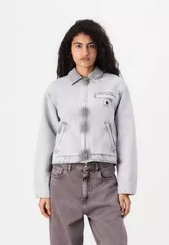 Куртка-бомбер EMERY JACKET DEARBORN - Denim jacket Carhartt WIP, серый