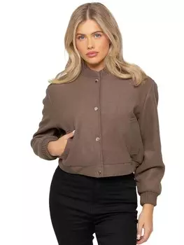 Куртка-Бомбер Enzo, коричневый