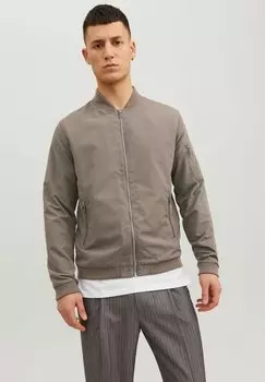 Куртка-бомбер ERUSH NOOS Jack & Jones, светло-коричневый