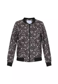 Куртка-бомбер faina, серый