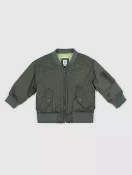 Куртка-Бомбер Gap, зеленый
