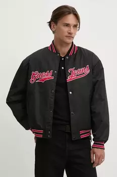 Куртка-бомбер Guess Jeans, черный