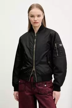 Куртка-бомбер Guess Jeans, черный