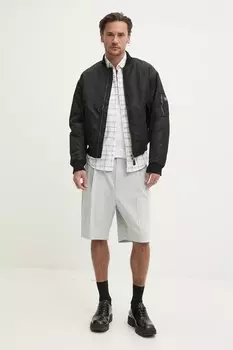 Куртка-бомбер Guess Jeans, черный