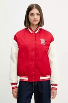 Куртка-бомбер Guess Jeans, красный