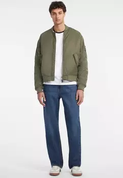 Куртка-бомбер Guess Jeans, оливковый