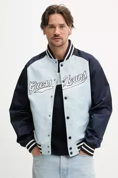 Куртка-бомбер Guess Jeans, синий