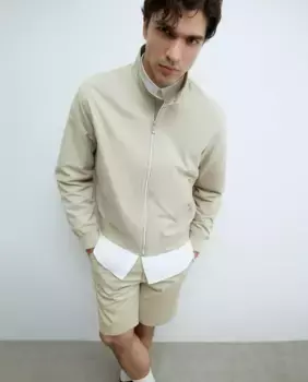 Куртка-бомбер Harrington Sfera, бежевый
