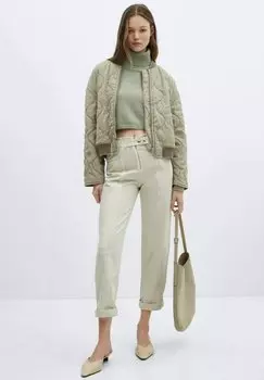 Куртка-бомбер HAWAI Mango, цвет khaki