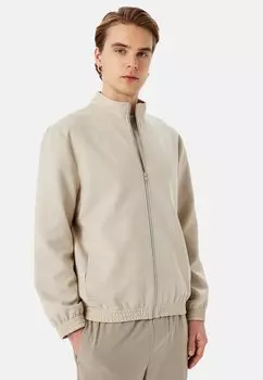 Куртка-бомбер HIGH NECK Koton, бежевый