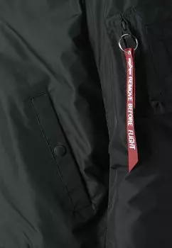 Куртка-бомбер Hood Alpha Industries, черный