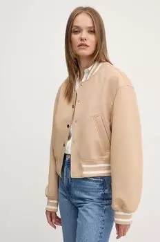 Куртка-бомбер HUGO, бежевый