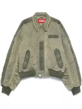 Куртка-бомбер из глины 032c, зеленый