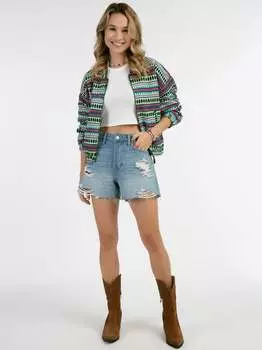 Куртка бомбер Izia, бирюзовый