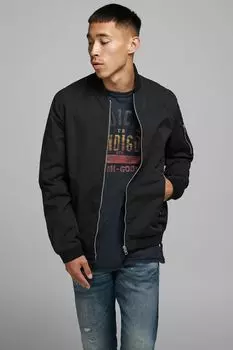 Куртка бомбер Jack & Jones, черный
