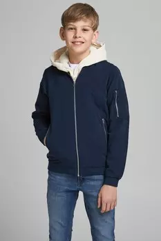 Куртка-бомбер Jack & Jones Junior Jack & Jones, синий