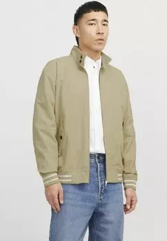Куртка-бомбер Jack & Jones PREMIUM, бежевый
