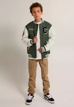 Куртка-бомбер JACK JR America Today, цвет midnight green
