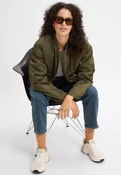 Куртка-бомбер JJXX, оливковый
