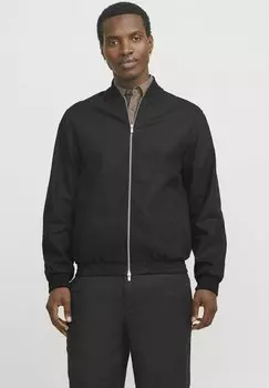 Куртка-бомбер JPRCCLEISTER Jack & Jones PREMIUM, черный