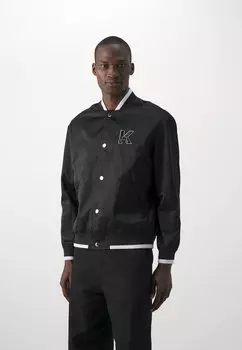 Куртка бомбер KARL LAGERFELD, черный