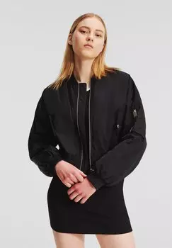 Куртка-бомбер Karl Lagerfeld, черный