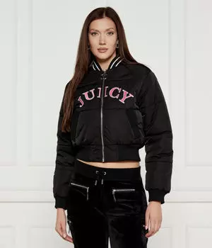 Куртка-Бомбер kelsey Cropped fit Juicy Couture, черный