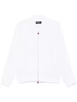 Куртка-бомбер Kiton, белый