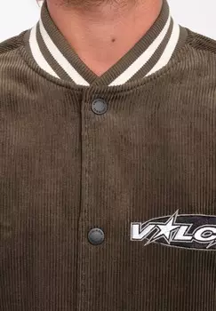 Куртка-бомбер KRANKIES Volcom, коричневый