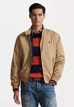 Куртка-бомбер Lined Polo Ralph Lauren, цвет cafe tan