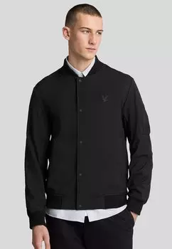 Куртка-бомбер Lyle & Scott, черный