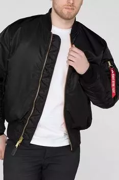 Куртка-бомбер MA1 Alpha Industries, черный