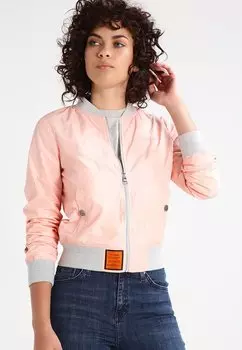 Куртка-бомбер MA1 Bombers, розовый