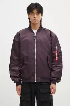 Куртка-бомбер MA-1 CS Alpha Industries, фиолетовый