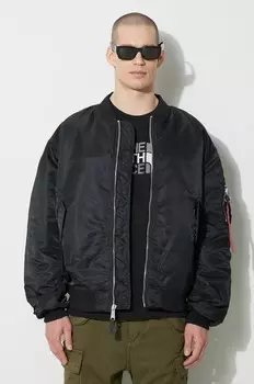 Куртка-бомбер MA-1 CS Alpha Industries, черный