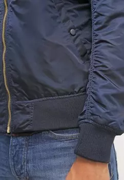 Куртка-бомбер MA-1 VF LW Alpha Industries, темно-синий