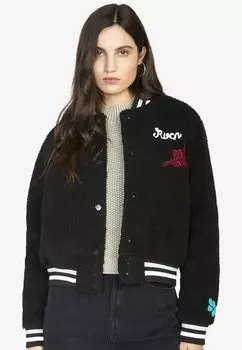 Куртка-бомбер MARK OBLOW DREAM TEAM RVCA, черный