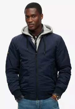 Куртка-бомбер MILITARY HOODED MA1 Superdry, синий