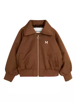 Куртка-бомбер Mini Rodini Cool Cats, коричневый