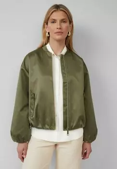 Куртка-бомбер MIT ELASTISCHEM SAUM s.Oliver BLACK LABEL, хаки