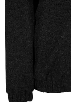 Куртка-бомбер MIT TASCHEN Zizzi, цвет Mottled Dark Grey