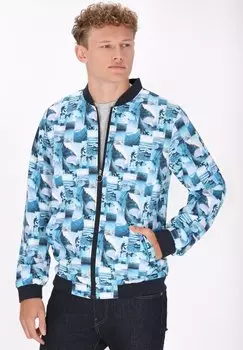 Куртка-бомбер Mo, синий