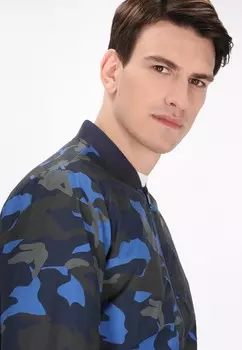 Куртка-бомбер Mo, синий