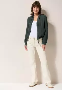 Куртка-бомбер MUSSELIN Cecil, темно-зеленый