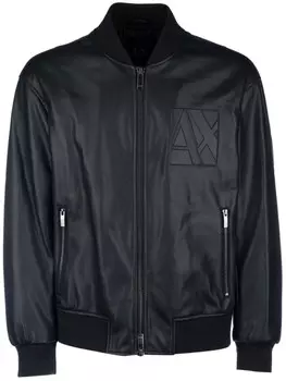 Куртка-бомбер на молнии Armani Exchange, черный