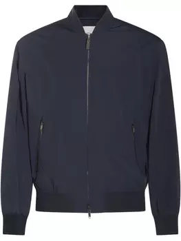 Куртка-бомбер на молнии от Tod's, синий