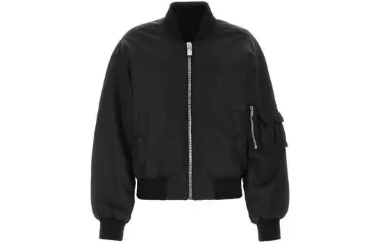 Куртка-бомбер на молнии с логотипом Givenchy, черный